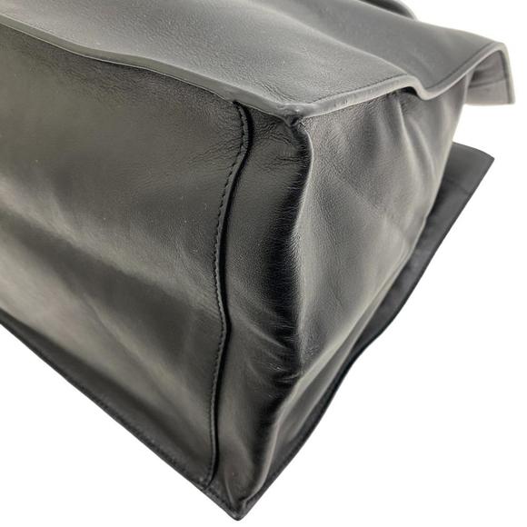 SAINT LAURENT 686266 Rive Gauche Tote Bag Handbag Black Men's Z0004878 - Picture 3 of 15